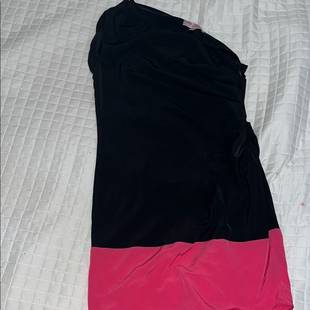 Black and Pink Dress